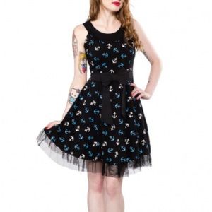 Sourpuss anchor dress
